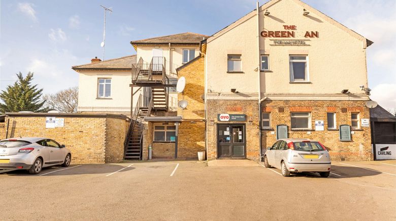 The Green Man Hotel Exterior. Images powered by <a href="https://www.leonardoworldwide.com" target="_blank" rel="noopener">Leonardo</a>.