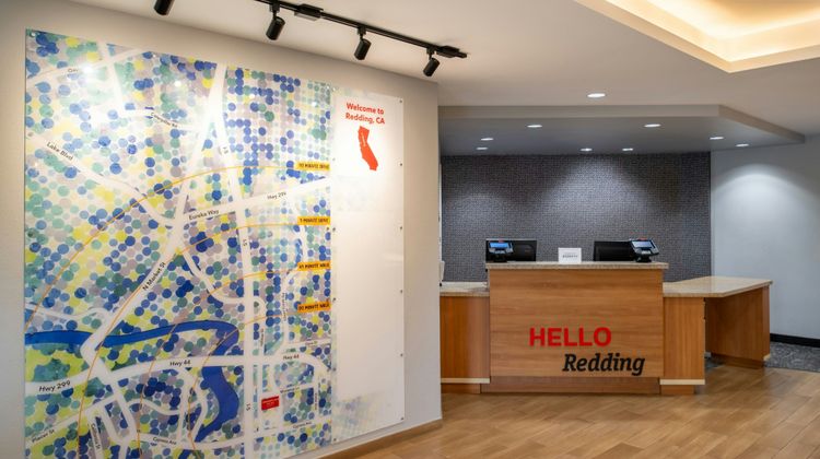 TownePlace Suites Redding Lobby