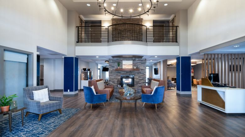 <b>Holiday Inn Express & Stes Bozeman West Exterior</b>. Images powered by <a href="https://www.leonardoworldwide.com/" title="Leonardo Worldwide" target="_blank">Leonardo</a>.
