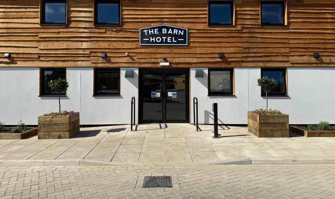 The Barn Hotel Exterior