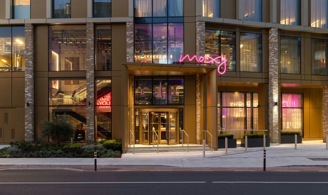 Moxy Dublin Docklands Exterior