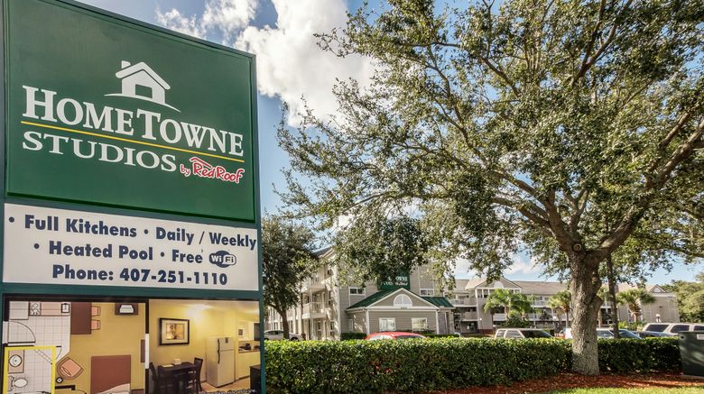 <b>HomeTowne Studios Orlando South Exterior</b>. Images powered by <a href="https://www.leonardoworldwide.com/" title="Leonardo Worldwide" target="_blank">Leonardo</a>.