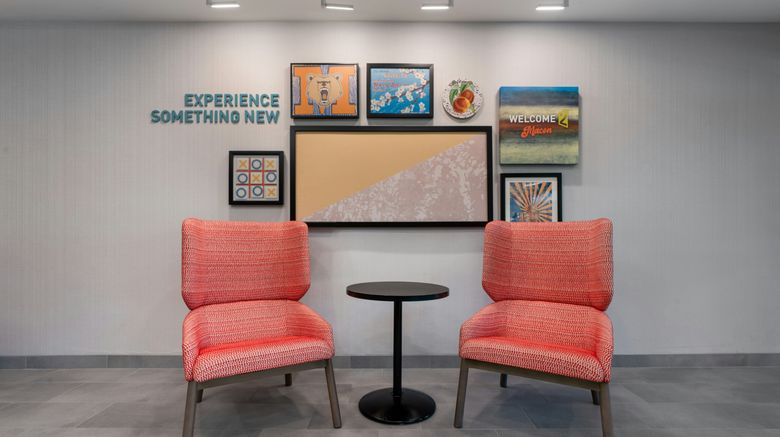 <b>Home2 Suites Macon I 475 Lobby</b>. Images powered by <a href="https://www.leonardoworldwide.com/" title="Leonardo Worldwide" target="_blank">Leonardo</a>.