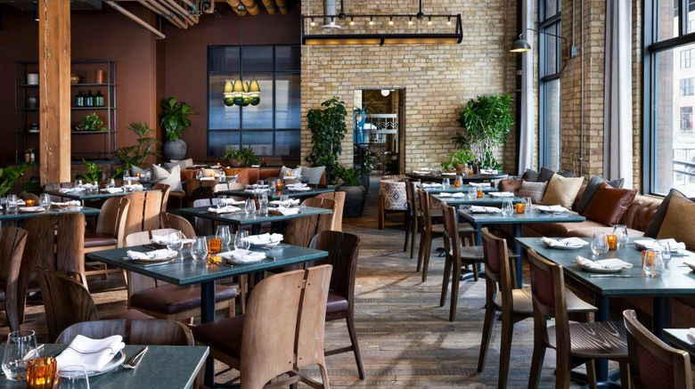 <b>Hewing Hotel Restaurant</b>. Images powered by <a href="https://www.leonardoworldwide.com/" title="Leonardo Worldwide" target="_blank">Leonardo</a>.