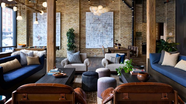 <b>Hewing Hotel Lobby</b>. Images powered by <a href="https://www.leonardoworldwide.com/" title="Leonardo Worldwide" target="_blank">Leonardo</a>.