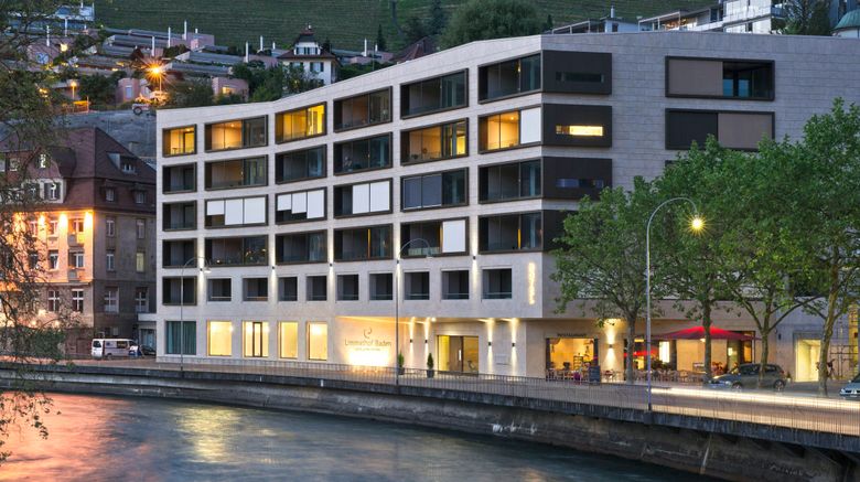 <b>Wellnesshotel Limmathof Baden Exterior</b>. Images powered by <a href="https://www.leonardoworldwide.com/" title="Leonardo Worldwide" target="_blank">Leonardo</a>.
