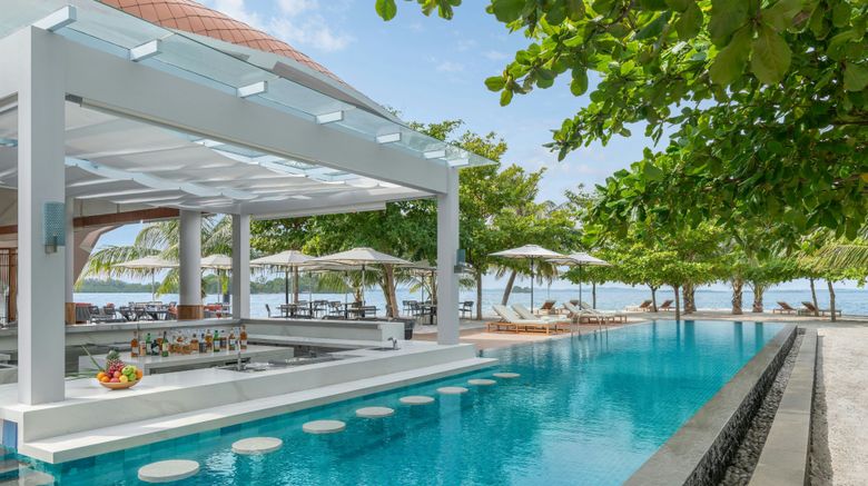 <b>The Westin Nirup Island Resort & Spa Restaurant</b>. Images powered by <a href="https://www.leonardoworldwide.com/" title="Leonardo Worldwide" target="_blank">Leonardo</a>.