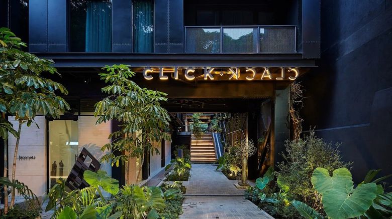 <b>The Click Clack Hotel Medellin Exterior</b>. Images powered by <a href="https://www.leonardoworldwide.com/" title="Leonardo Worldwide" target="_blank">Leonardo</a>.