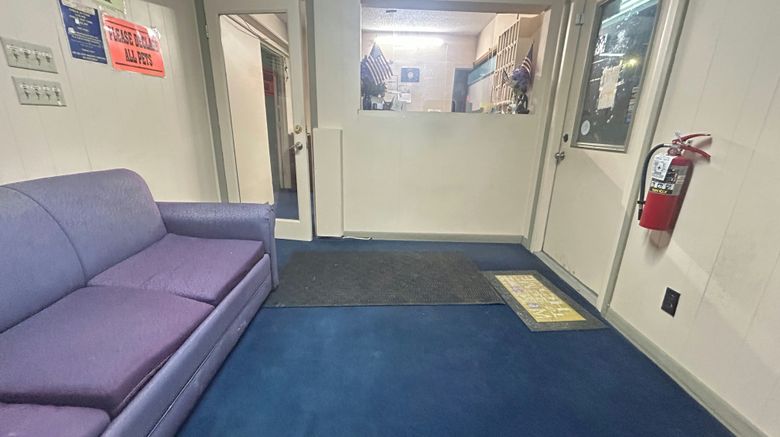 <b>Big 12 Motel Broken Bow Lobby</b>. Images powered by <a href="https://www.leonardoworldwide.com/" title="Leonardo Worldwide" target="_blank">Leonardo</a>.