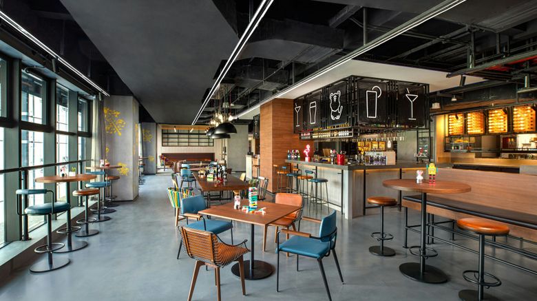 <b>Moxy Xi'an Beilin Lobby</b>. Images powered by <a href="https://www.leonardoworldwide.com/" title="Leonardo Worldwide" target="_blank">Leonardo</a>.