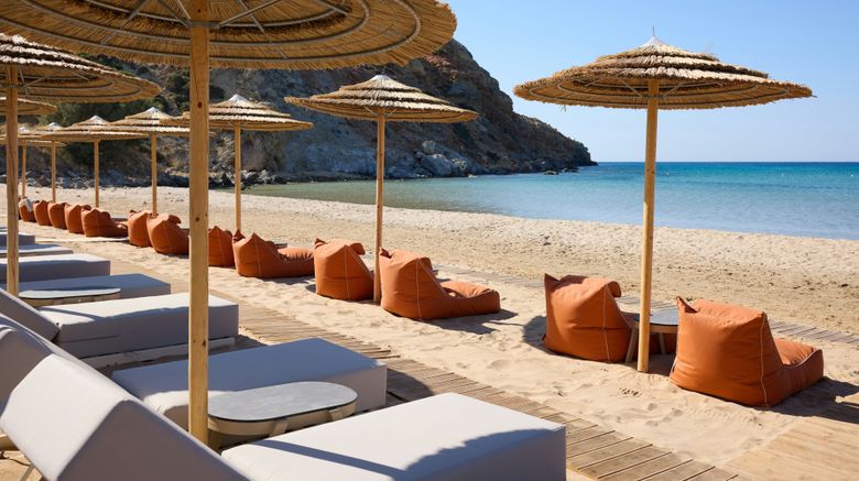 <b>Hotel Golden Milos Beach Exterior</b>. Images powered by <a href="https://www.leonardoworldwide.com/" title="Leonardo Worldwide" target="_blank">Leonardo</a>.