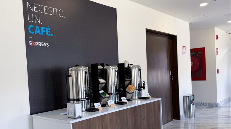 <b>Holiday Inn Exp Suites Centro by Restaurant</b>. Images powered by <a href="https://www.leonardoworldwide.com/" title="Leonardo Worldwide" target="_blank">Leonardo</a>.
