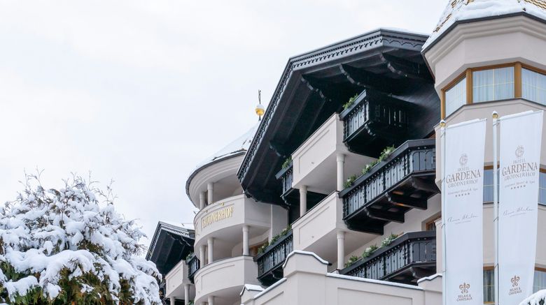 <b>Hotel Gardena Groednerhof Exterior</b>. Images powered by <a href="https://www.leonardoworldwide.com/" title="Leonardo Worldwide" target="_blank">Leonardo</a>.