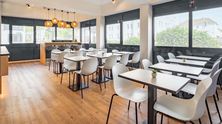 <b>B&B Hotel Saarbruecken Ost Restaurant</b>. Images powered by <a href="https://www.leonardoworldwide.com/" title="Leonardo Worldwide" target="_blank">Leonardo</a>.