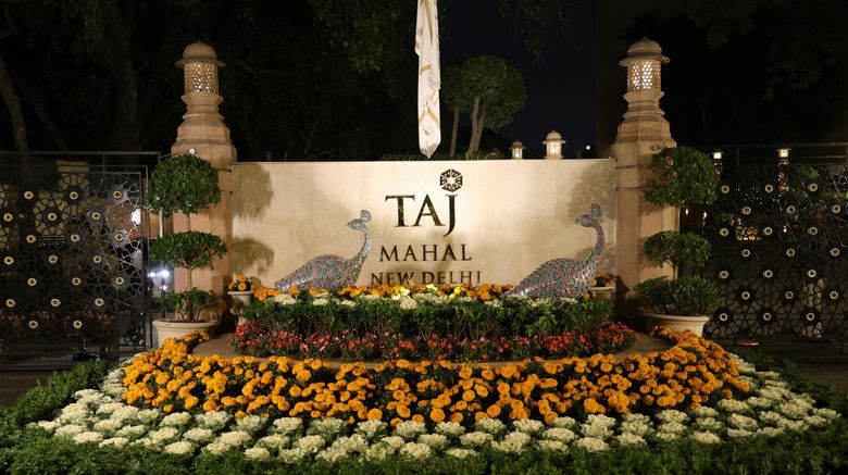 <b>The Taj Mahal Hotel, New Delhi Exterior</b>. Images powered by <a href="https://www.leonardoworldwide.com/" title="Leonardo Worldwide" target="_blank">Leonardo</a>.