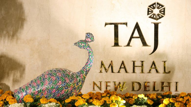 <b>The Taj Mahal Hotel, New Delhi Exterior</b>. Images powered by <a href="https://www.leonardoworldwide.com/" title="Leonardo Worldwide" target="_blank">Leonardo</a>.