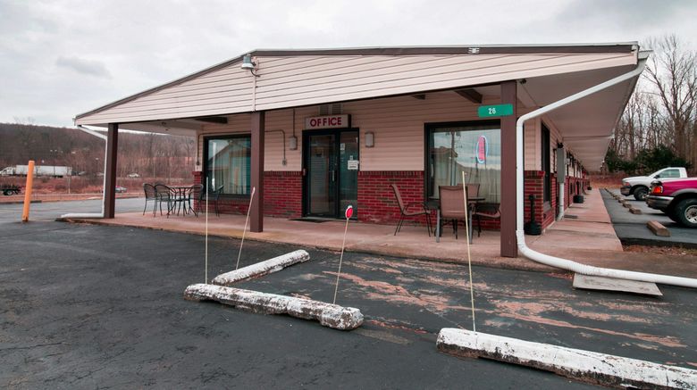 <b>OYO Hotel Dalton PA I-81 Exterior</b>. Images powered by <a href="https://www.leonardoworldwide.com/" title="Leonardo Worldwide" target="_blank">Leonardo</a>.
