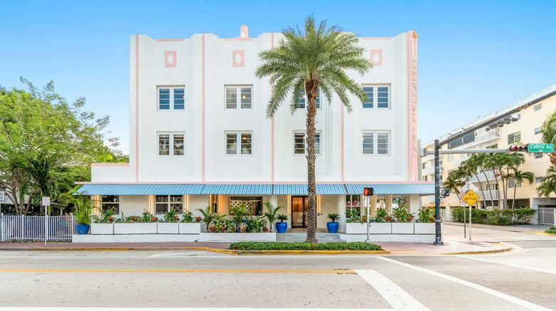 <b>Beach Plaza Hotel South Beach Exterior</b>. Images powered by <a href="https://www.leonardoworldwide.com/" title="Leonardo Worldwide" target="_blank">Leonardo</a>.