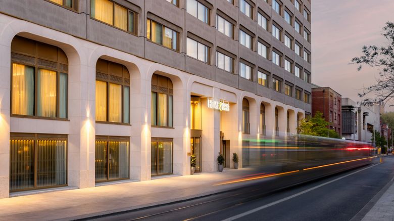 <b>Home2 Suites Dublin City Centre Exterior</b>. Images powered by <a href="https://www.leonardoworldwide.com/" title="Leonardo Worldwide" target="_blank">Leonardo</a>.