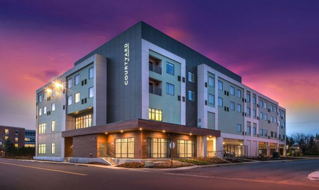 Courtyard by Marriott Eugene Downtown Exterior