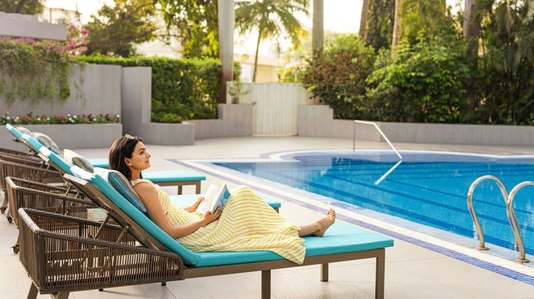 Surat Marriott Hotel Pool