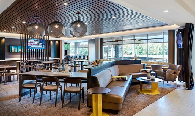 SpringHill Charlotte Arrowood Lobby