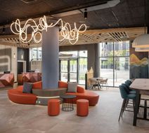 Aloft Belfast Titanic Quarter Lobby