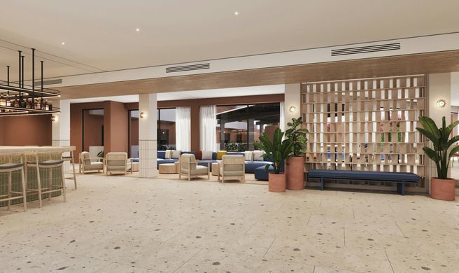 Hilton Garden Inn Tijuana Airport Lobby