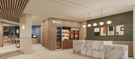 Hilton Garden Inn Tijuana Airport Lobby
