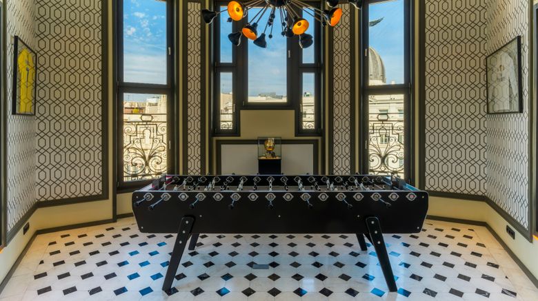 <b>Pestana CR7 Gran Via Madrid Lobby</b>. Images powered by <a href="https://www.leonardoworldwide.com/" title="Leonardo Worldwide" target="_blank">Leonardo</a>.