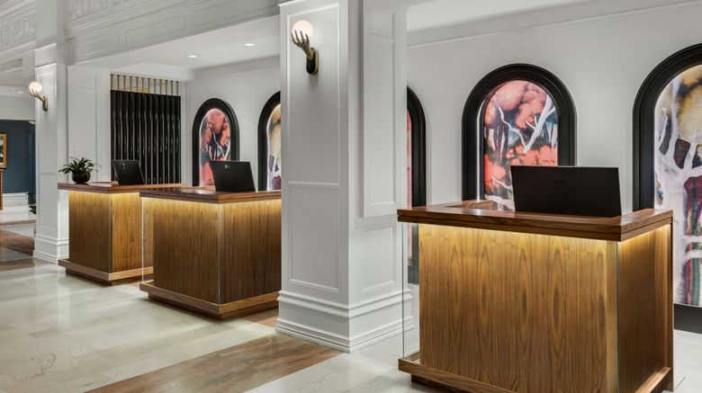 <b>The Gunter Hotel San Antonio Riverwalk Lobby</b>. Images powered by <a href="https://www.leonardoworldwide.com/" title="Leonardo Worldwide" target="_blank">Leonardo</a>.