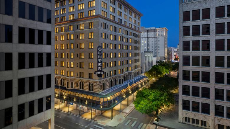 <b>The Gunter Hotel San Antonio Riverwalk Exterior</b>. Images powered by <a href="https://www.leonardoworldwide.com/" title="Leonardo Worldwide" target="_blank">Leonardo</a>.