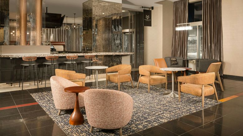 <b>Courtyard Magnificent Mile Lobby</b>. Images powered by <a href="https://www.leonardoworldwide.com/" title="Leonardo Worldwide" target="_blank">Leonardo</a>.
