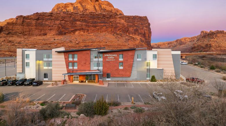 <b>SpringHill Suites by Marriott Moab Exterior</b>. Images powered by <a href="https://www.leonardoworldwide.com/" title="Leonardo Worldwide" target="_blank">Leonardo</a>.