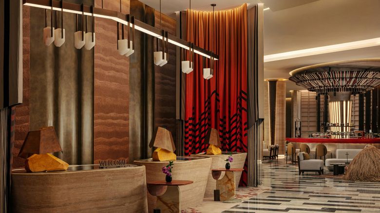 <b>W Riyadh - KAFD Lobby</b>. Images powered by <a href="https://www.leonardoworldwide.com/" title="Leonardo Worldwide" target="_blank">Leonardo</a>.