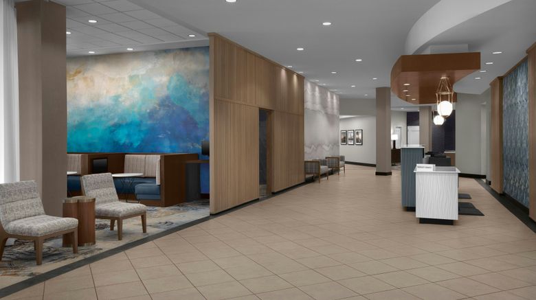 <b>Residence Inn Portland Downtown Lobby</b>. Images powered by <a href="https://www.leonardoworldwide.com/" title="Leonardo Worldwide" target="_blank">Leonardo</a>.