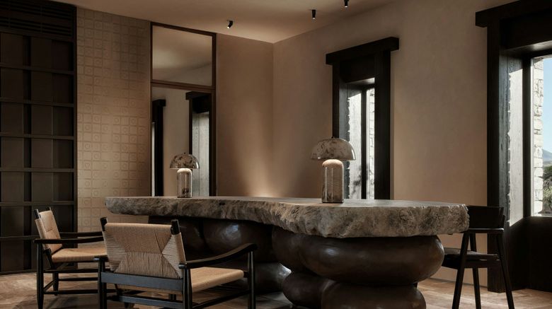 <b>Orosea, Paros, Autograph Collection Lobby</b>. Images powered by <a href="https://www.leonardoworldwide.com/" title="Leonardo Worldwide" target="_blank">Leonardo</a>.