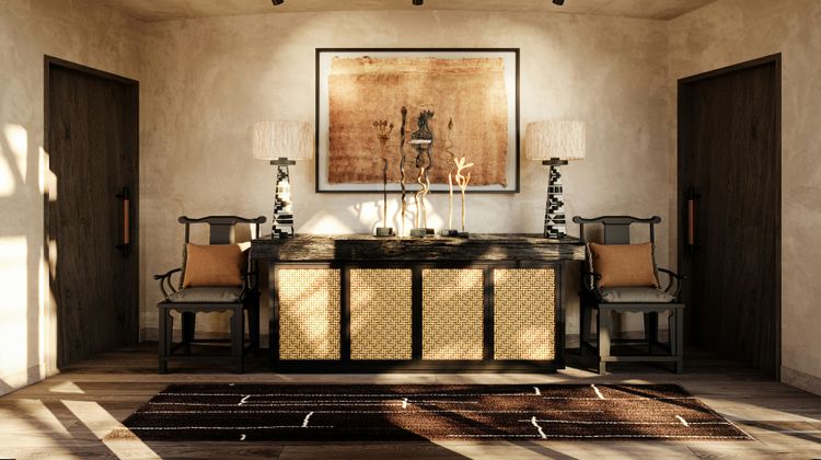 Zulu Camp at Shambala Game Reserve Lobby