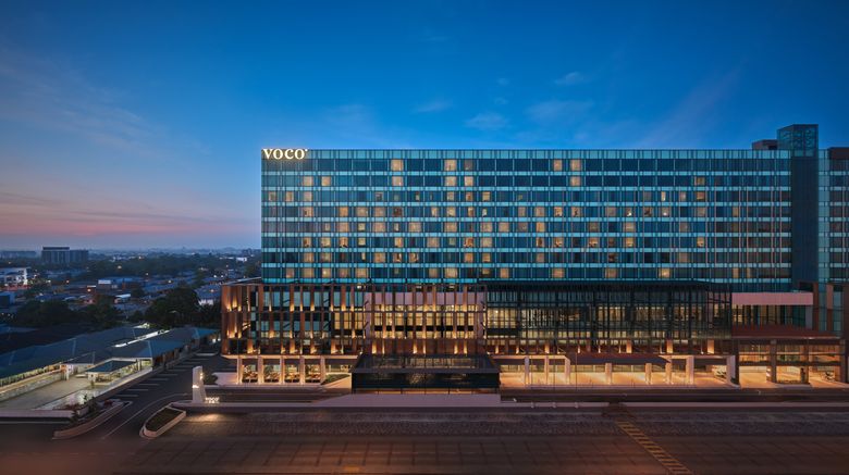 voco Kuching Exterior. Images powered by <a href="https://www.leonardoworldwide.com" target="_blank" rel="noopener">Leonardo</a>.
