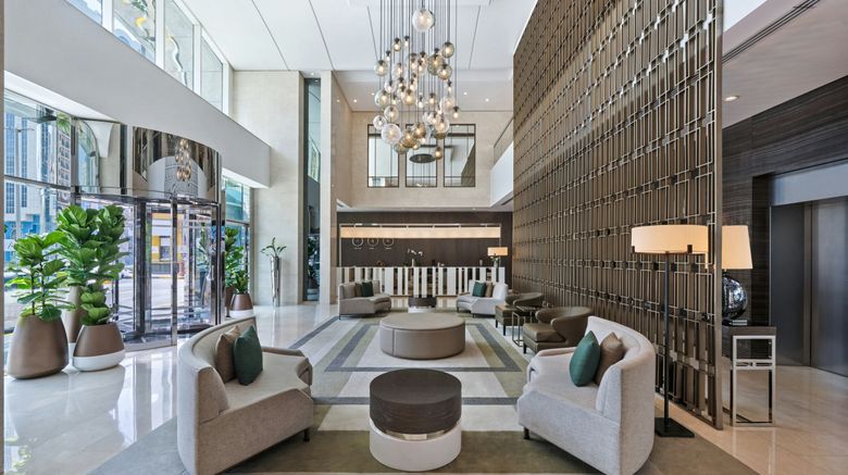 <b>Al Maha Arjaan by Rotana Lobby</b>. Images powered by <a href="https://www.leonardoworldwide.com/" title="Leonardo Worldwide" target="_blank">Leonardo</a>.