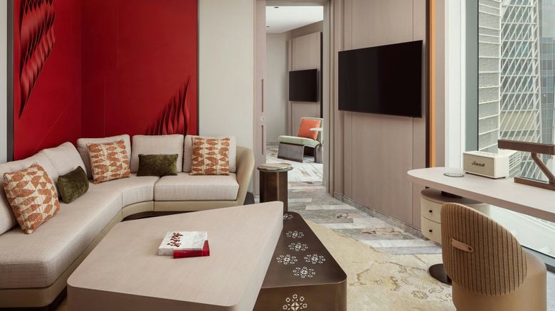 <b>W Riyadh - KAFD Suite</b>. Images powered by <a href="https://www.leonardoworldwide.com/" title="Leonardo Worldwide" target="_blank">Leonardo</a>.