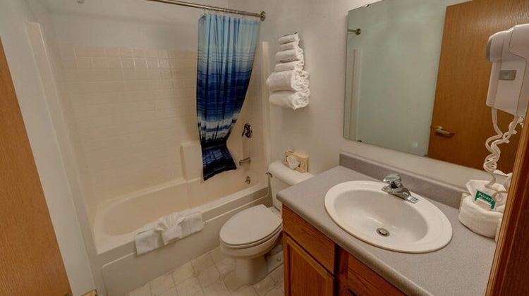 Frontier Suites Airport Hotel Room