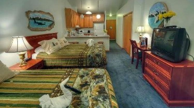 Frontier Suites Airport Hotel Room