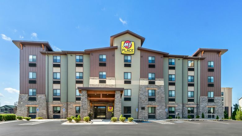 My Place Hotel-Jonesboro, AR Exterior. Images powered by <a href="https://www.leonardoworldwide.com" target="_blank" rel="noopener">Leonardo</a>.