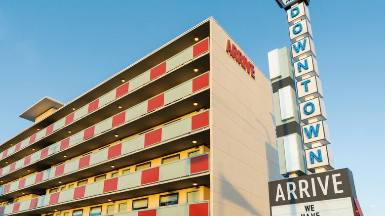 Arrive Albuquerque Exterior. Images powered by <a href="https://www.leonardoworldwide.com" target="_blank" rel="noopener">Leonardo</a>.