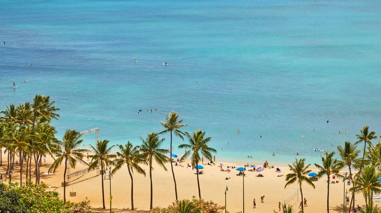 Queen Kapiolani Hotel Beach