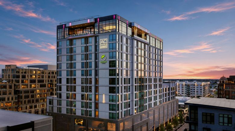 AC Hotel Boise Downtown Exterior. Images powered by <a href="https://www.leonardoworldwide.com" target="_blank" rel="noopener">Leonardo</a>.