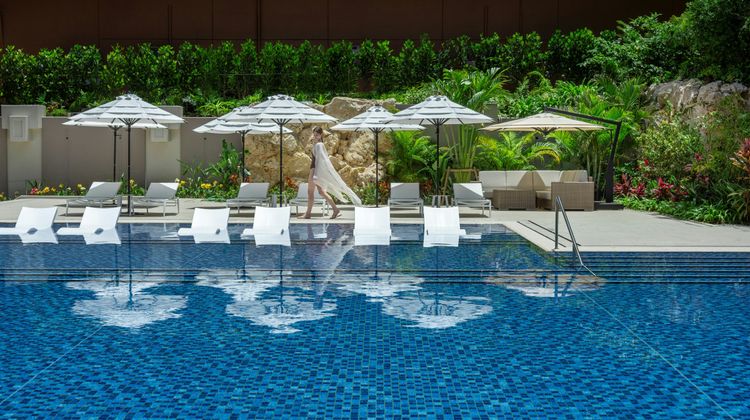 Okinawa Harborview Hotel Pool