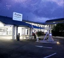 Zorba Waterfront Motel Exterior