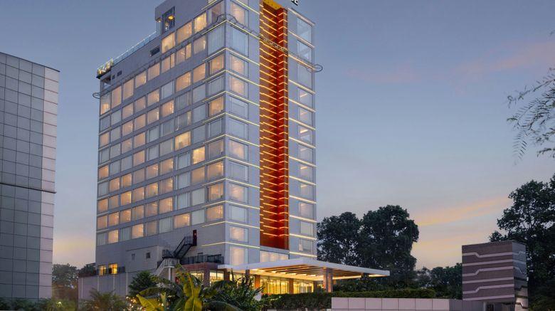 <b>Renaissance Lucknow Hotel Exterior</b>. Images powered by <a href="https://www.leonardoworldwide.com/" title="Leonardo Worldwide" target="_blank">Leonardo</a>.